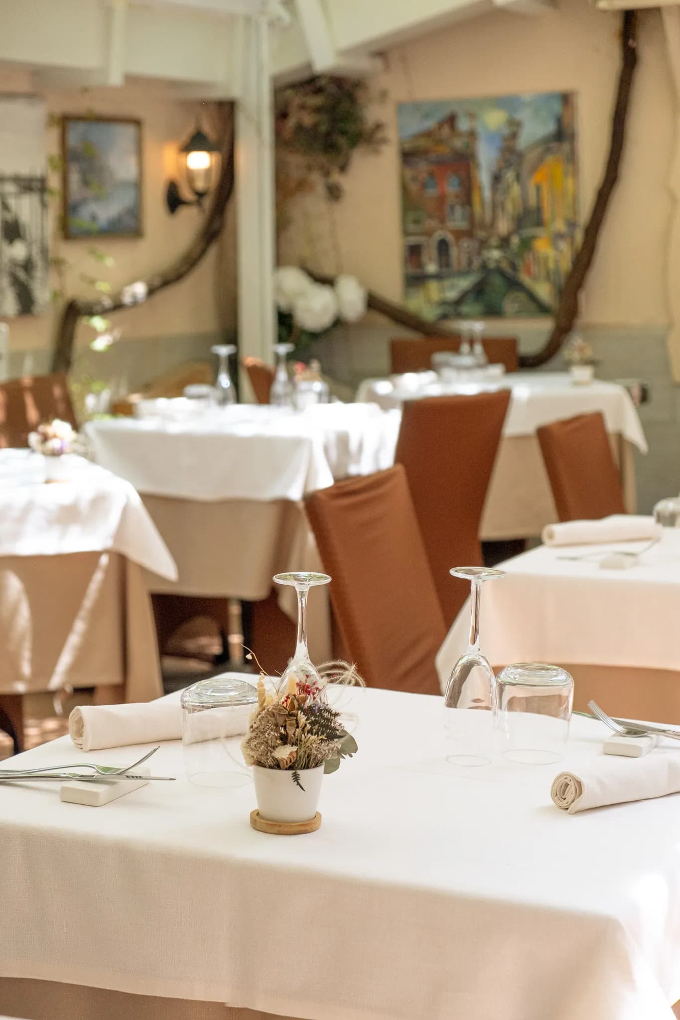La sala esterna del giardino, Antica Trattoria Poste Vecie